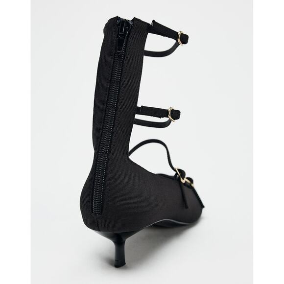 ZARA Strappy Heels NWT - Picture 7 of 9